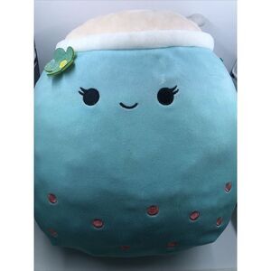 Squishmallows Jakarria The Boba Tea Drink Blue Plush 12"